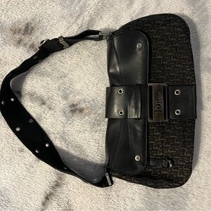 Dior Black Shoulder Purse